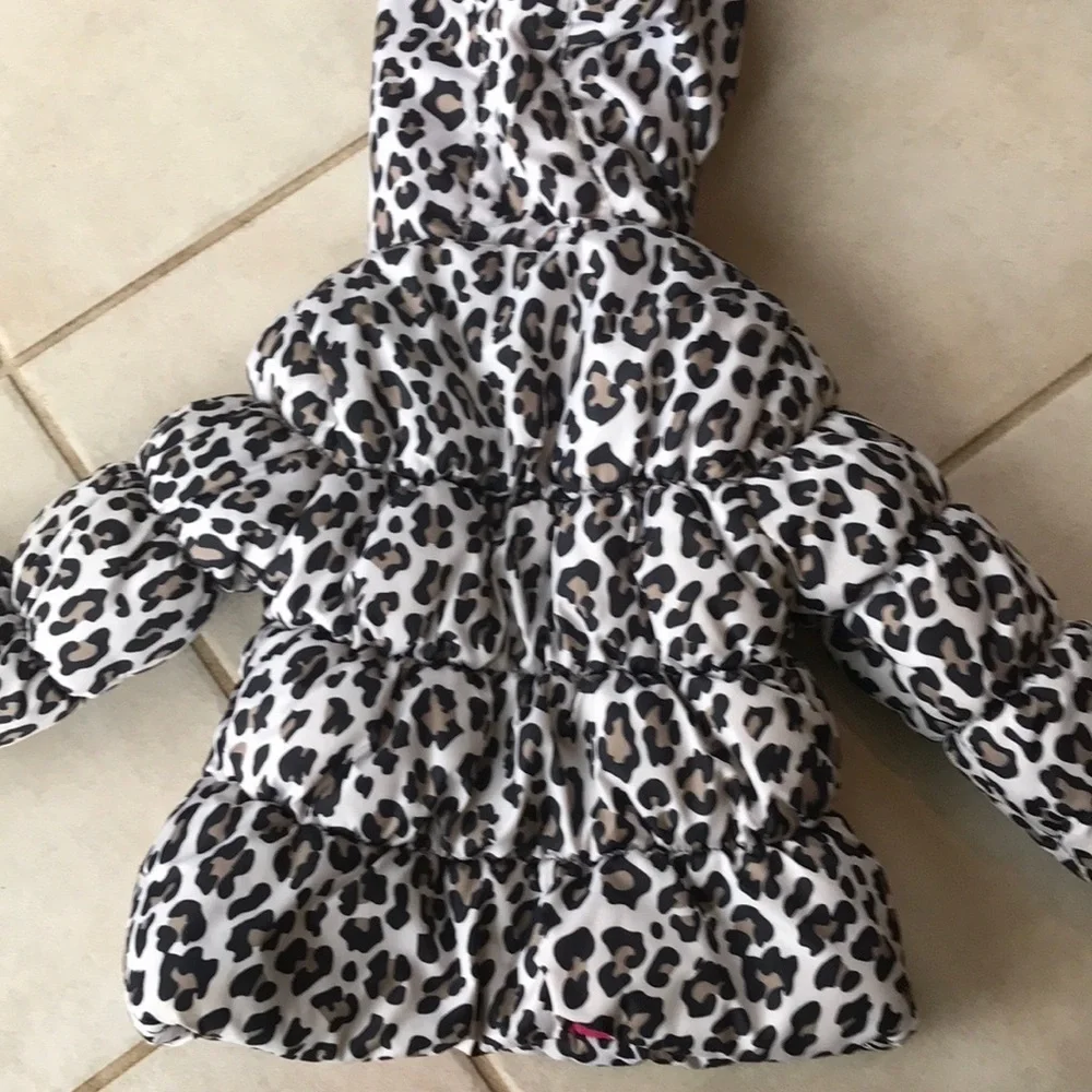 🎉HP🎉 Carter’s Leopard Print Coat Jacket Pink Lining